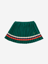 Load image into Gallery viewer, Stripes Pleated Woven Skirt - 6/7Y Last One
