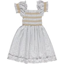 Load image into Gallery viewer, Liilu Smocked Striped Dress - 2Y, 6Y