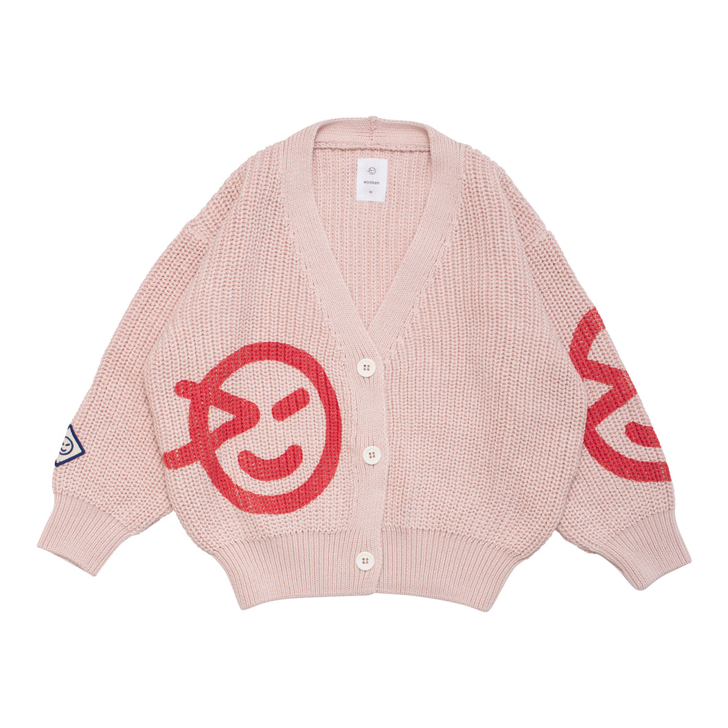 Wynken Slouch Cardigan - Shell Pink - 2Y, 4Y, 6Y