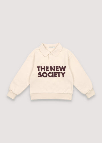 The New Society Dario Polo Sweater - Sand - 3Y, 4Y, 6Y