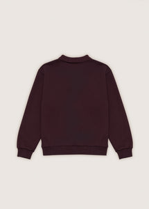 The New Society Dario Polo Sweater - Fudge - 3Y Last One