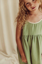 Load image into Gallery viewer, Liilu Louisa Dress - Dryed Green - 4Y Last One