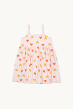 Load image into Gallery viewer, Tinycottons Hearts Stars Dress - 4Y Last One