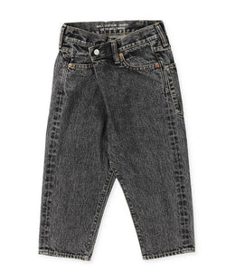 Go To Hollywood Black Denim Heterogenous Pants - 100cm, 120cm