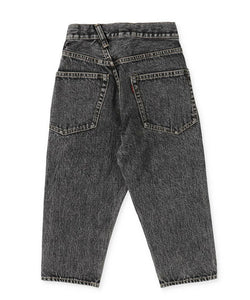 Go To Hollywood Black Denim Heterogenous Pants - 100cm, 110cm, 120cm