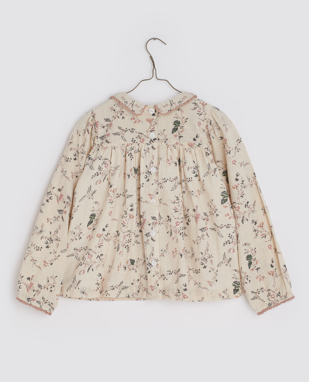 Little Cotton Clothes Emma Blouse - Mallow floral - 18/24M, 5/6Y