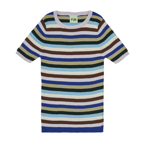 Fub Rib Tee - Multi Stripe - 90cm Last One
