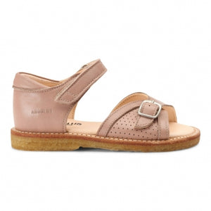 Angulus Sandal with Buckle Velcro Closure - Make up (Rose) Size 20, 22, 24, 25, 26