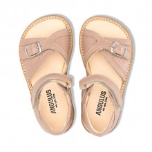 Load image into Gallery viewer, Angulus Sandal with Buckle Velcro Closure - Make up (Rose) Size 20, 22, 24, 25, 26