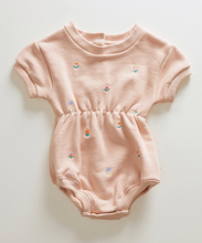 Load image into Gallery viewer, Oeuf Terry Onesie - Warm Blush/Clover - 12/18M Last One