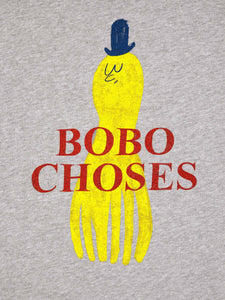 Bobo Choses Yellow Squid T-shirt - 6/7Y