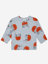 Load image into Gallery viewer, Bobo Choses Hermit Crab All Over Long Sleeve T-shirt - 2/3Y, 4/5Y