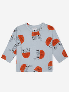 Bobo Choses Hermit Crab All Over Long Sleeve T-shirt - 2/3Y, 4/5Y