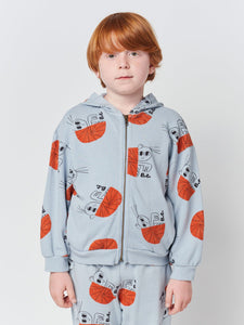 Bobo Choses Hermit Crab All Over Zipped Sweatshirt - 2/3Y, 4/5Y, 6/7Y