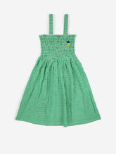Load image into Gallery viewer, Bobo Choses Green Vichy Dress - 2/3Y, 4/5Y, 6/7Y