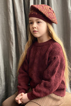 Load image into Gallery viewer, Mabli Hyfryd Jumper - Berry - 2Y, 4Y, 6Y