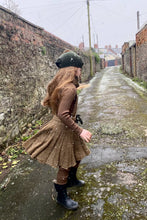 Load image into Gallery viewer, Mabli Eira Pinafore - Juniper / Peanut / Cream - 4Y Last One
