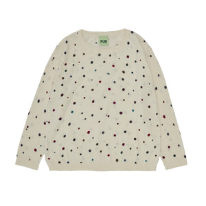 Fub Printed Blouse - Ecru/Dot - 110cm, 120cm