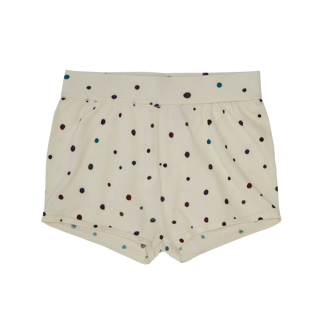 Fub Printed Beach Shorts - Ecru/Dot - 90cm, 100cm, 110cm, 120cm