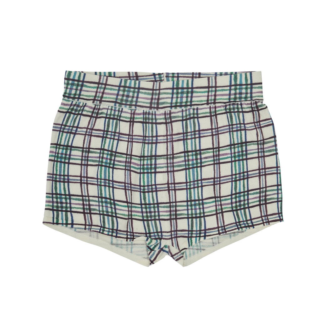 Fub Printed Beach Shorts - Multi Check - 100cm, 120cm