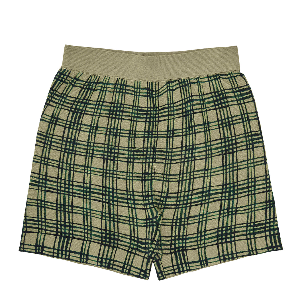 Fub Printed Shorts - Khaki/Deep Green - 90cm, 100cm, 110cm
