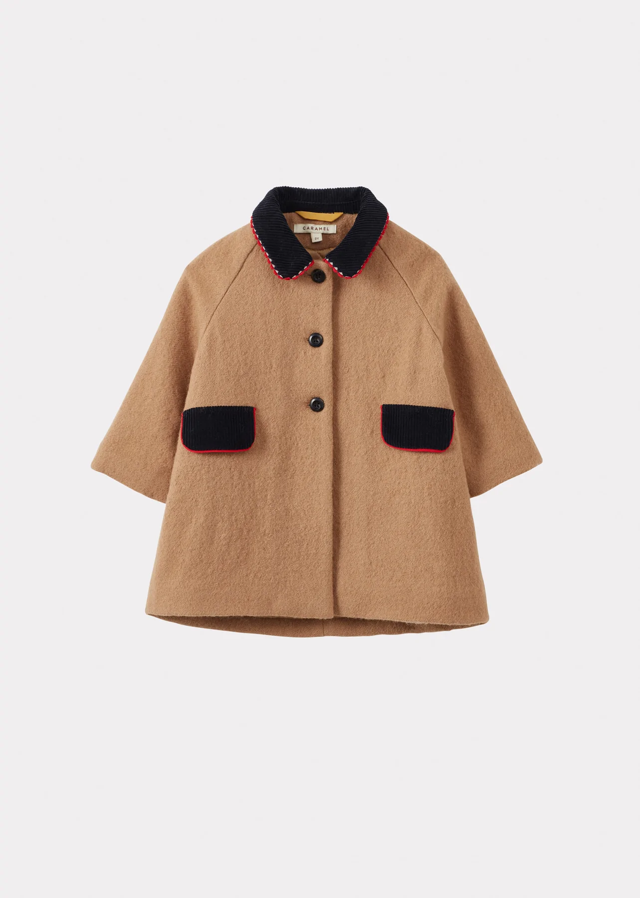 Camel 2025 coat kids