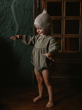 Load image into Gallery viewer, The Simple Folk The Meadow Romper - Olive - 18/24M Last One