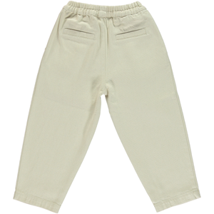 Bebe Organic Paul Trousers - Ivory - 3Y Last One