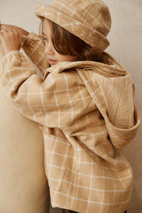 Alfred. Joan Check Jacket - 3/4Y Last One
