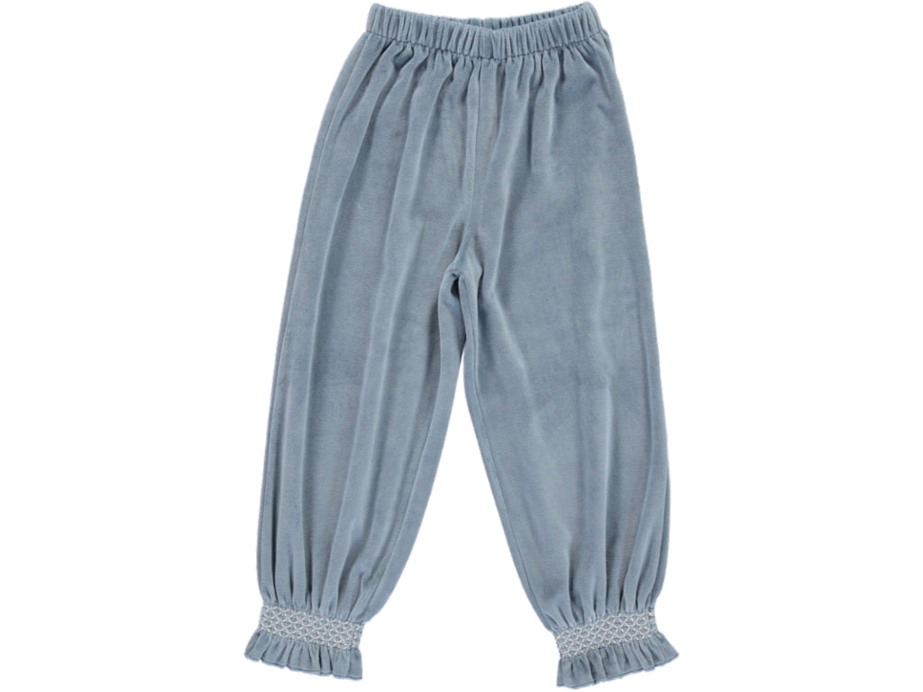 Bebe Organic Juliette Pants - Skyway - 2Y Last One