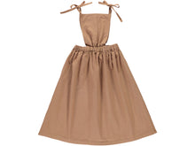 Load image into Gallery viewer, Bebe Organic Jeanne Pinafore - Sand - 3Y, 4Y, 6Y
