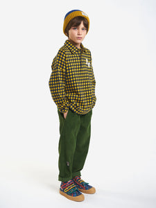 Bobo Choses Cat O'clock Embroidery Baggy Trousers - 2/3Y Last One