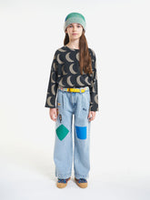 Load image into Gallery viewer, Bobo Choses Geometric Colours Denim Pants - 2/3Y Last One