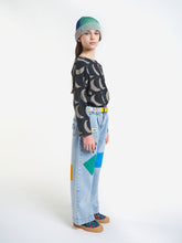 Load image into Gallery viewer, Bobo Choses Geometric Colours Denim Pants - 2/3Y Last One