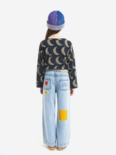 Load image into Gallery viewer, Bobo Choses Geometric Colours Denim Pants - 2/3Y Last One