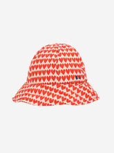 Load image into Gallery viewer, Bobo Choses Hearts All Over Quilted Hat - 52cm, 54cm