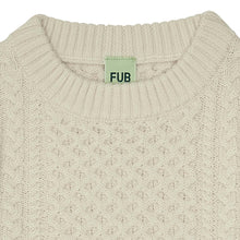 Load image into Gallery viewer, Fub Structure Sweater - Ecru - 90cm, 100cm, 110cm, 120cm