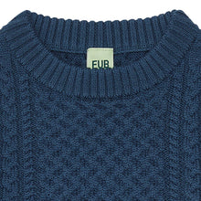 Load image into Gallery viewer, Fub Structure Sweater - Indigo - 100cm