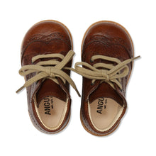 Load image into Gallery viewer, Angulus Starter Shoe with Laces - Cognac - 23, 24, 25, 27
