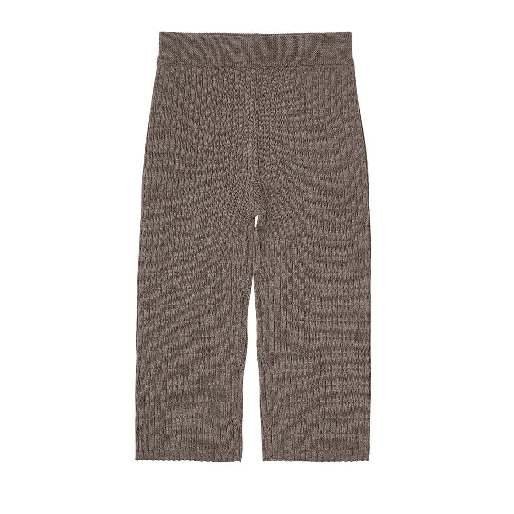 Fub Rib Pants - Beige Melange -110cm, 120cm