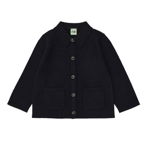 Fub Felted Jacket - DarkNavy - 90cm Last One