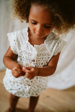 Load image into Gallery viewer, Little Cotton Clothes Clementine Blouse - Rose Bud Floral/Anemone Floral in Blue - 2/3Y, 3/4Y/ 4/5Y/ 5/6Y