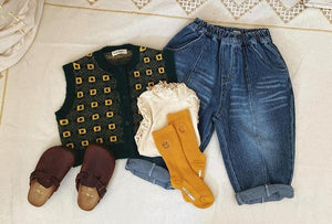 Amber Marron Vest - Green - 105/112cm Last One
