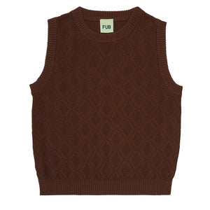 Fub Vest - Maroon - 90cm, 120cm