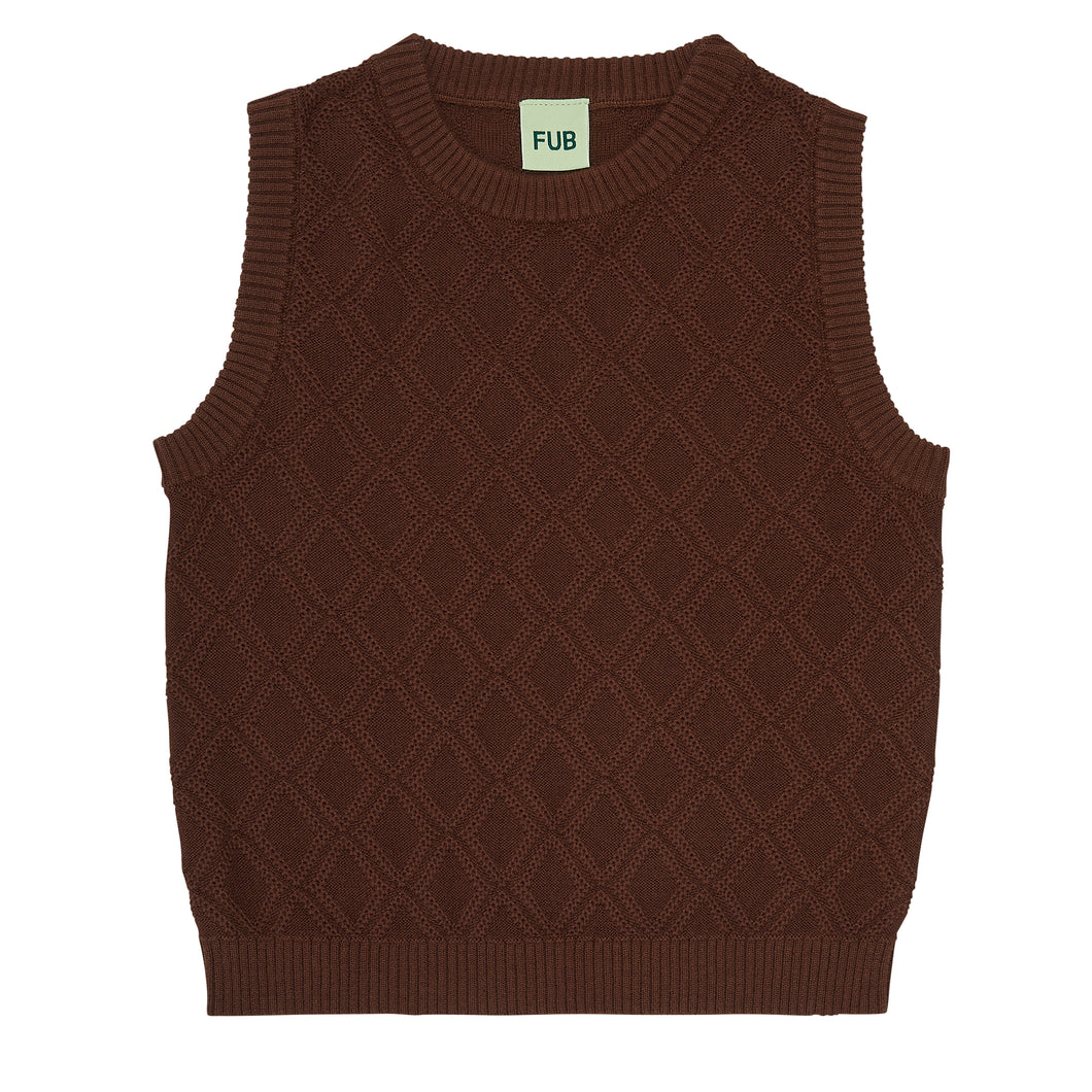 Fub Vest - Maroon - 90cm, 120cm