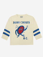 Load image into Gallery viewer, Bobo Choses Walking Clock Long Sleeve T-shirt - 6/7Y Last One