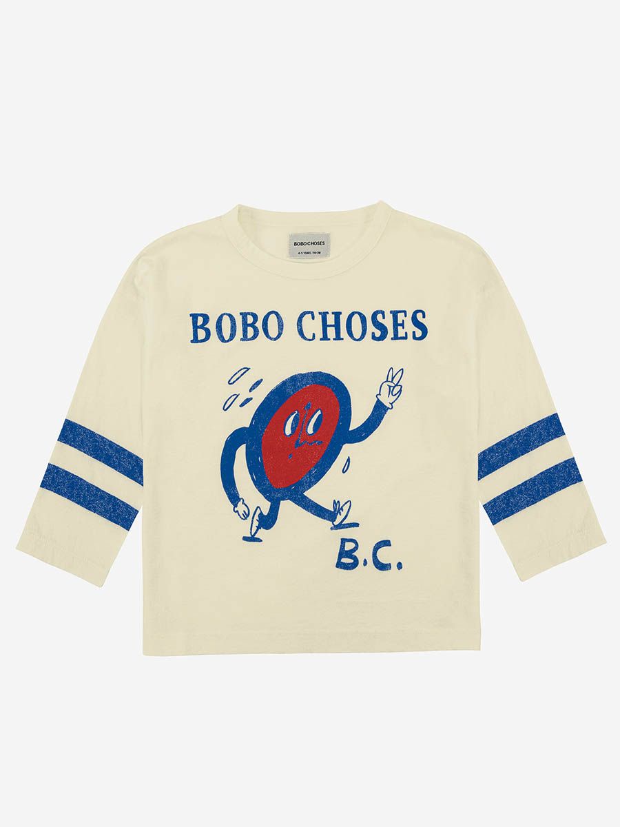 Bobo Choses Walking Clock Long Sleeve T-shirt - 6/7Y Last One