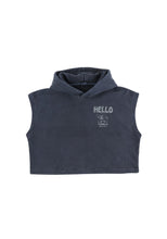 Load image into Gallery viewer, Jelly Mallow Hello Pigment Hoodie Vest - 100cm, 120cm