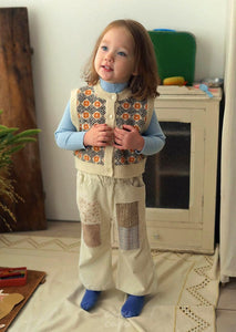 Amber Marron Vest - Green - 105/112cm Last One