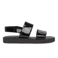 Load image into Gallery viewer, Angulus Sandal with Velcro Closure - Patent Black - 28, 36, 37